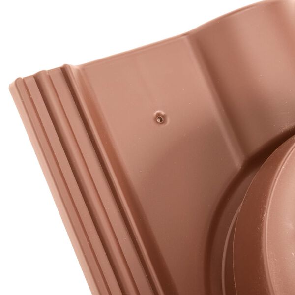 vidaXL Travers&eacute;e solaire pour la tuile de toit Frankfurt Rouge brique