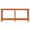 vidaXL &Eacute;tabli avec &eacute;tag&egrave;re Brun Cir&eacute; 180 x 50 x 80 cm Pin massif