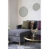 House Nordic Miroir rond Daisy Laiton