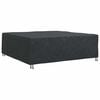 vidaXL Housse pour meubles Uni Noir 235 x 235 x 70 cm 210D