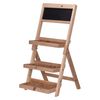 H&S Collection Support &agrave; plantes avec 3 niveaux 39x17x76 cm Bois