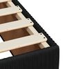 vidaXL Cadre de lit sans matelas noir 90x200 cm velours