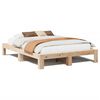 vidaXL Cadre de lit sans matelas 140x190 cm bois de pin massif
