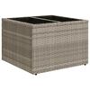 vidaXL Ensemble de canap&eacute; de jardin 6 pcs Gris clair polyrotin