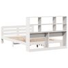 vidaXL Cadre de lit sans matelas blanc 140x200 cm bois de pin massif