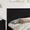 vidaXL T&ecirc;te de lit Ch&ecirc;ne noir 200 cm Bois d'ing&eacute;nierie
