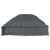 vidaXL Coussin Anthracite 150 x 40 x 8 cm Tissu Oxford