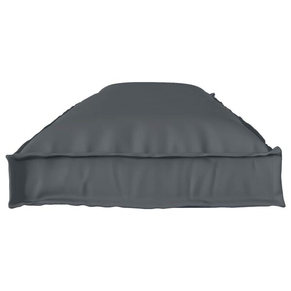 vidaXL Coussin Anthracite 150 x 40 x 8 cm Tissu Oxford