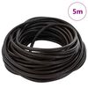 vidaXL Corde en Cuir Marron fonc&eacute; &Oslash;4 mm x 5 m Cuir
