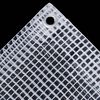 vidaXL B&acirc;che de gaze 140 g/m&sup2; 6x12 m Blanc