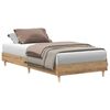vidaXL Cadre de lit sans matelas ch&ecirc;ne artisanal 100x200 cm