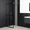 vidaXL &Eacute;cran de douche Verre tremp&eacute; transparent 140x195 cm