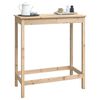 vidaXL Table de bar 100x50x110 cm bois massif de pin