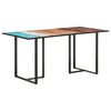 vidaXL Table de salle à manger 160 cm Bois de récupération massif