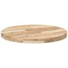 vidaXL Dessus de table rond &Oslash;60x4 cm bois massif d'acacia