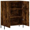 vidaXL Buffet ch&ecirc;ne fum&eacute; 69,5x34x90 cm bois d'ing&eacute;nierie