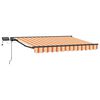 vidaXL Cadre de store manuel avec LEDs 3 x 2,5 m