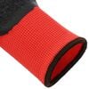 vidaXL Gants de Travail 24 pcs Rouge et Noir 8 / m Rev&ecirc;tement en latex