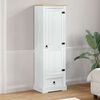 vidaXL Armoires avec tiroir Blanc 55 x 38 x 170 cm Pin massif