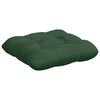 vidaXL Coussins de siège 4 pcs Vert foncé 45 x 45 cm