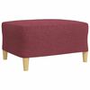 vidaXL Ensemble de canap&eacute;s 4 pcs repose-pied et coussins d&eacute;coratifs