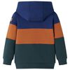 Sweat-shirt à capuche et fermeture éclair pour enfants 92