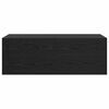 vidaXL Armoire Murale Ch&ecirc;ne noir 100 x 36,5 x 35 cm Bois d'ing&eacute;nierie