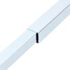 vidaXL Barre de s&eacute;curit&eacute; de fen&ecirc;tre r&eacute;glable 6 pcs Argent&eacute; Acier