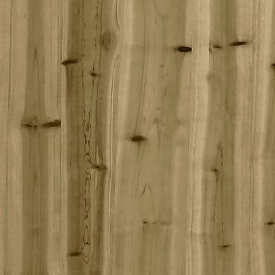 vidaXL Jardinière d'extérieur 60x60x60 cm bois de pin imprégné