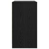 vidaXL Buffet Ch&ecirc;ne noir 70 x 41 x 75 cm Bois d'ing&eacute;nierie