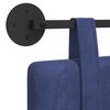 vidaXL T&ecirc;te de lit suspendue Bleu police 210 x 55 x 5 cm Velours