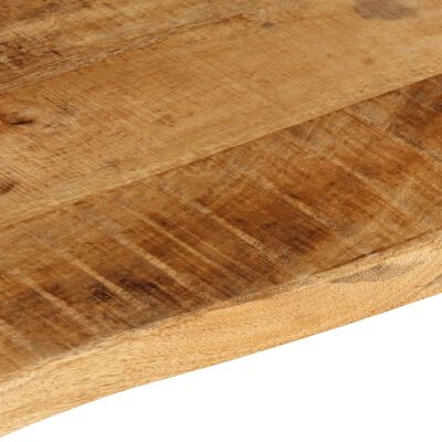 vidaXL Dessus de table 100x60x2,5cm bord vif bois massif manguier brut