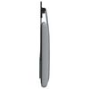 vidaXL T&ecirc;te de lit suspendue Uni Gris clair 100 x 55 x 5 cm tissu