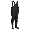 vidaXL Cuissardes avec bottes noir taille 43