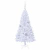 vidaXL Sapin de No&euml;l artificiel avec 150 LED Blanc 120 cm PVC et Acier