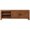 vidaXL Meuble TV 120x30x40 cm Bois massif de manguier