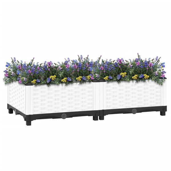 vidaXL Lit sur&eacute;lev&eacute; 80x40x23 cm Polypropyl&egrave;ne