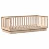 vidaXL Lit de jour sans matelas 90x200 cm en pin massif