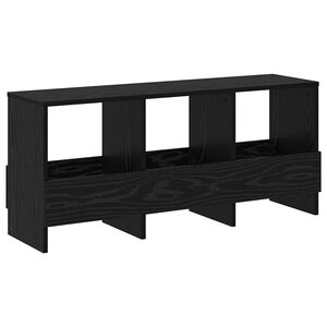 vidaXL &Eacute;tag&egrave;re &agrave; magazines Ch&ecirc;ne noir 102 x 30 x 45 cm