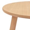 vidaXL Ensemble de tables d'appoint 2 pcs Bois de pin massif Marron