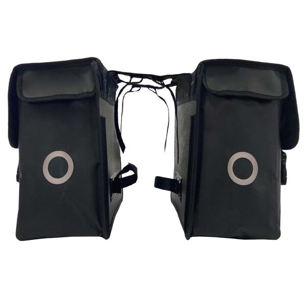 Willex Sacoches de v&eacute;lo Eco 30 L Tarpaulin vert et noir