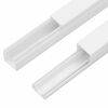vidaXL Goulotte de c&acirc;ble 30x15 mm 10 m PVC