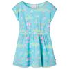 vidaXL Robe pour enfants aqua clair 140