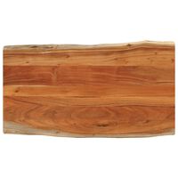 vidaXL Dessus de table 120x60x3,8cm rectangulaire bois massif d'acacia