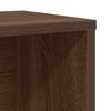 vidaXL Biblioth&egrave;que ch&ecirc;ne marron 60x24x85 cm bois d'ing&eacute;nierie