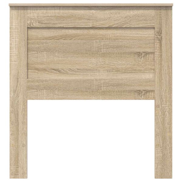 vidaXL T&ecirc;te de lit Ch&ecirc;ne Sonoma 75 cm Bois d'ing&eacute;nierie
