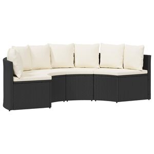 vidaXL Ensemble de Canap&eacute;s 2 pc Noir