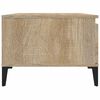 vidaXL Table basse Ch&ecirc;ne sonoma 90x50x36,5 cm Bois d'ing&eacute;nierie
