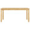 vidaXL Ensemble &agrave; manger Panama 5 pcs bois de pin massif