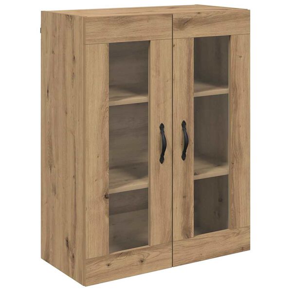 vidaXL Meuble mural Ch&ecirc;ne artisanal 69,5 x 34 x 90 cm